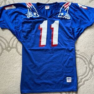 Vintage Wilson (made in US) Drew Bledsoe jersey- circa 1994